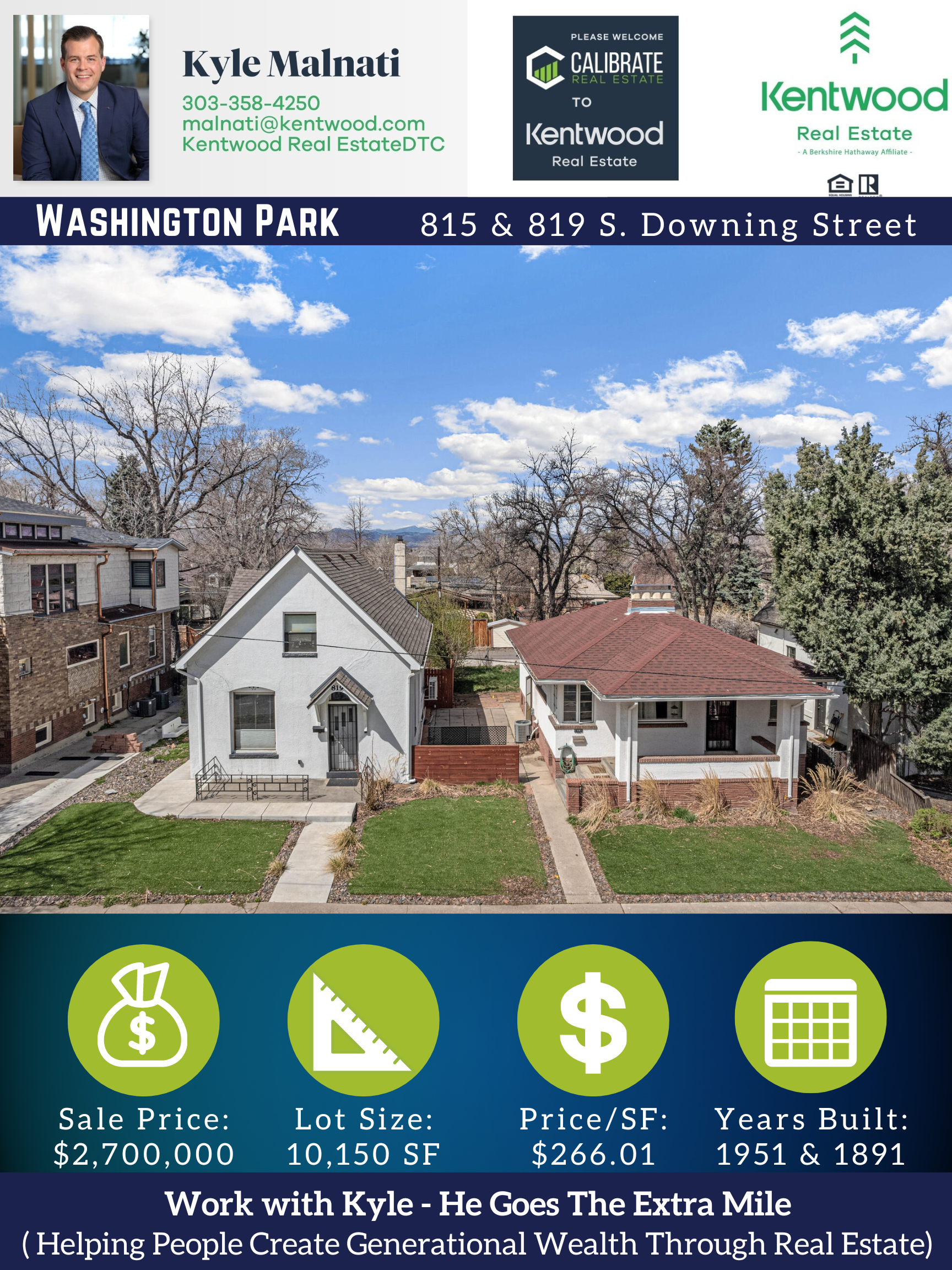 SOLD: 815-819 S. Downing St. | Kyle Malnati Blog